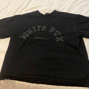 L/XL WHITE FOX TEE